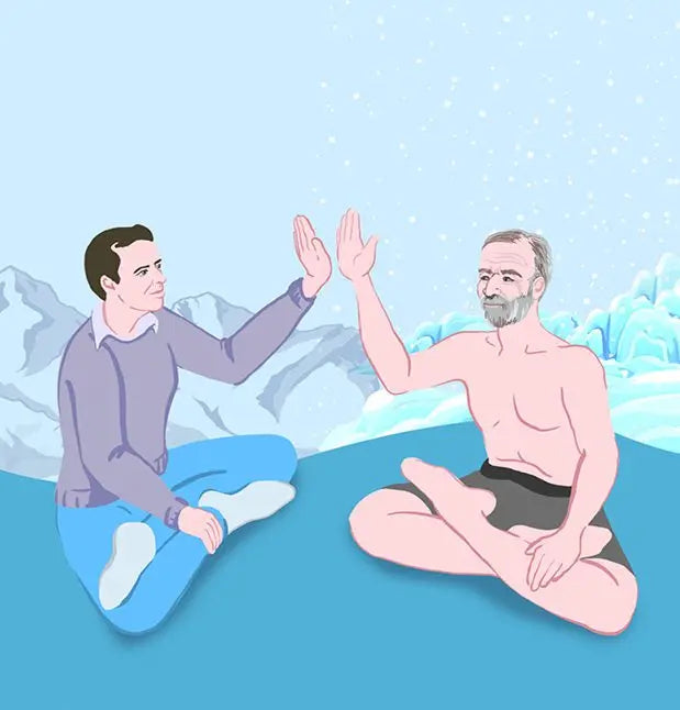 Patrick McKeown and Wim Hof