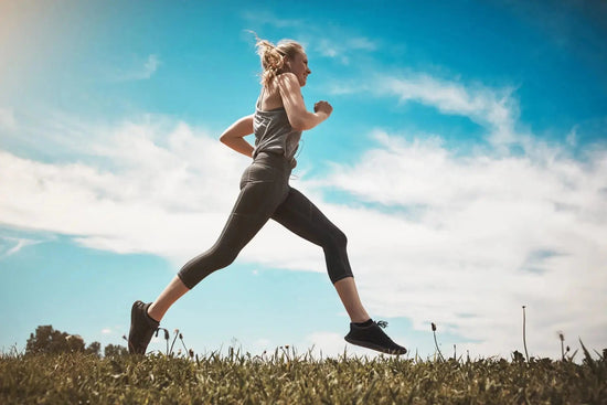 Runner running