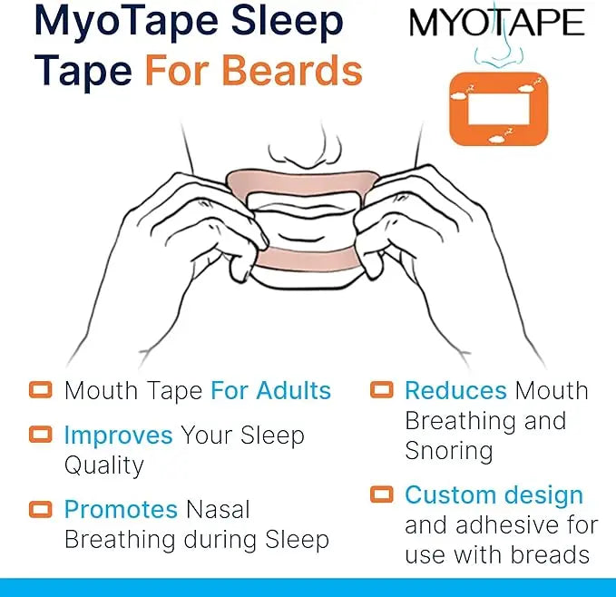 MyoTape For Beards Oxygen Advantage