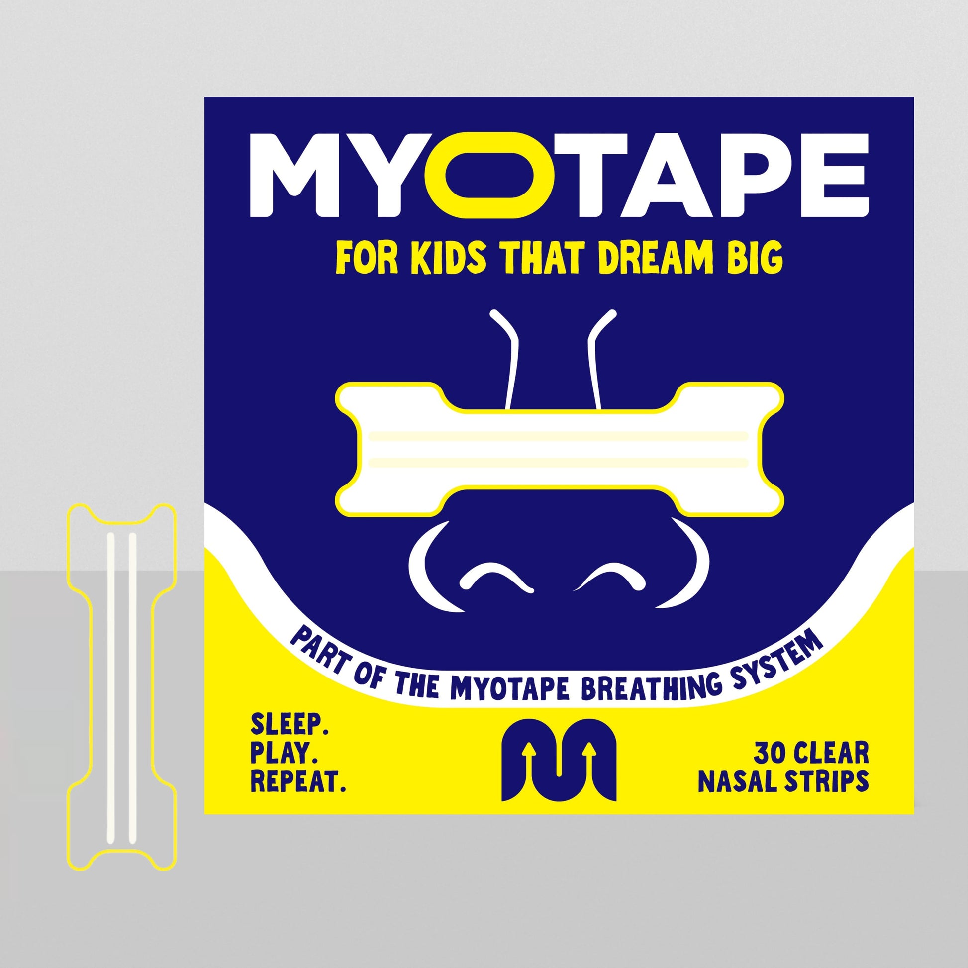MyoTape® Nasal Strips - Kids (Clear)
