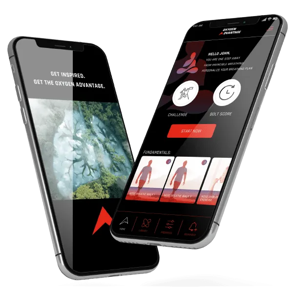 OXYGEN ADVANTAGE® BREATHING APP