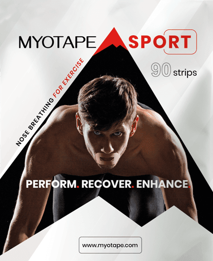 MYOTAPE Sport  For Nose Breathing During Exercise