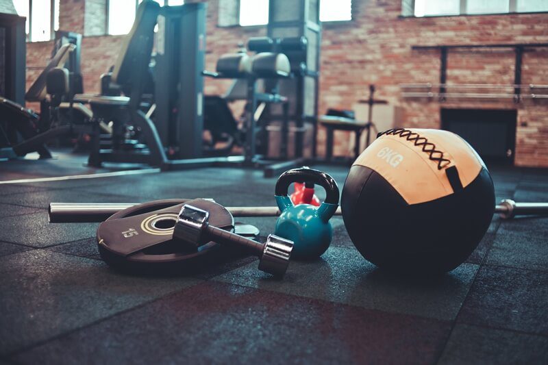 Exercise tools in the gym
