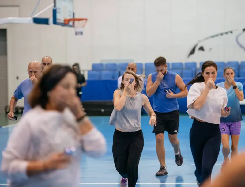 OA training - exercise containing breath holding