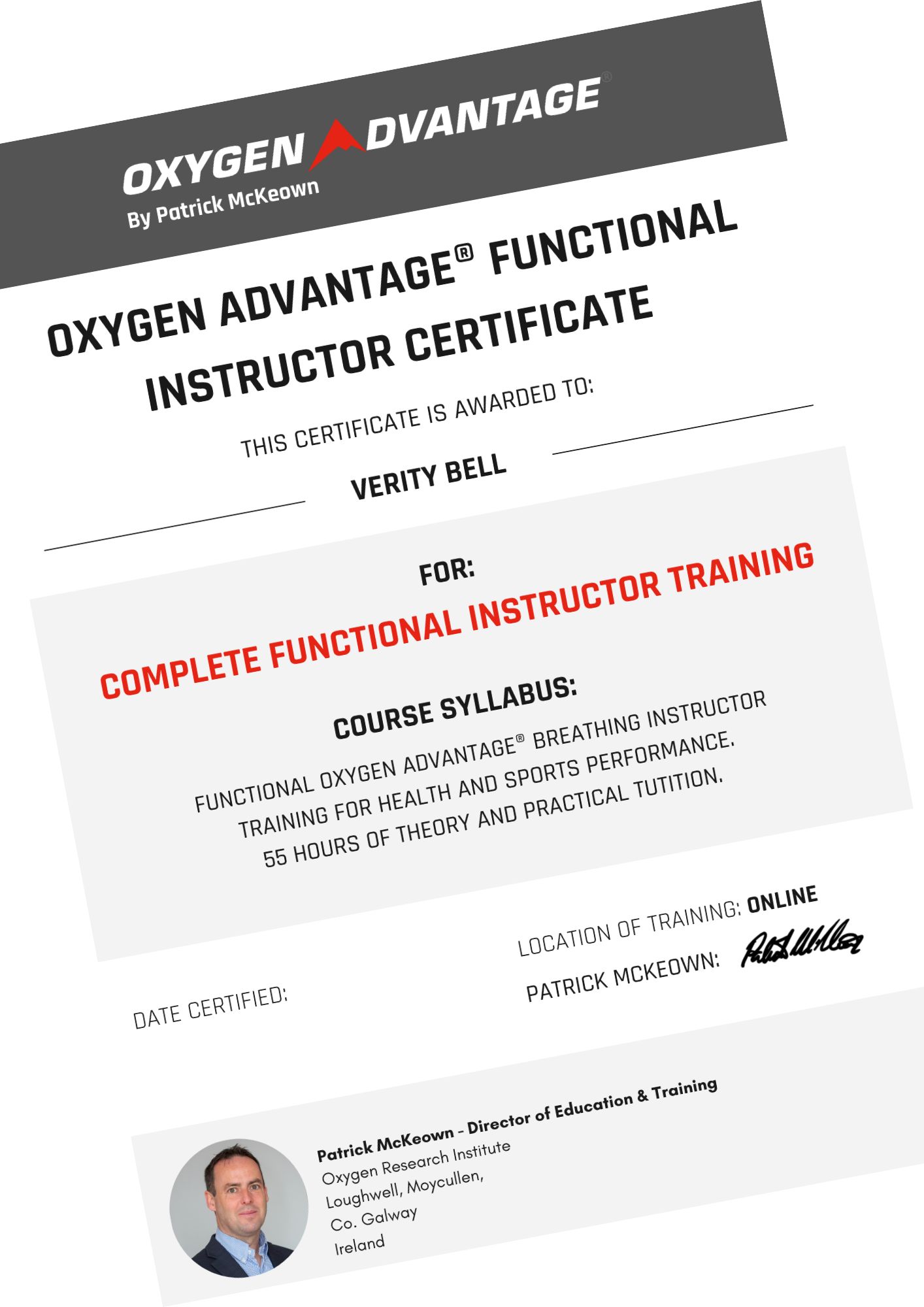Functional Cert Mock Up Functional Cert Mock Up